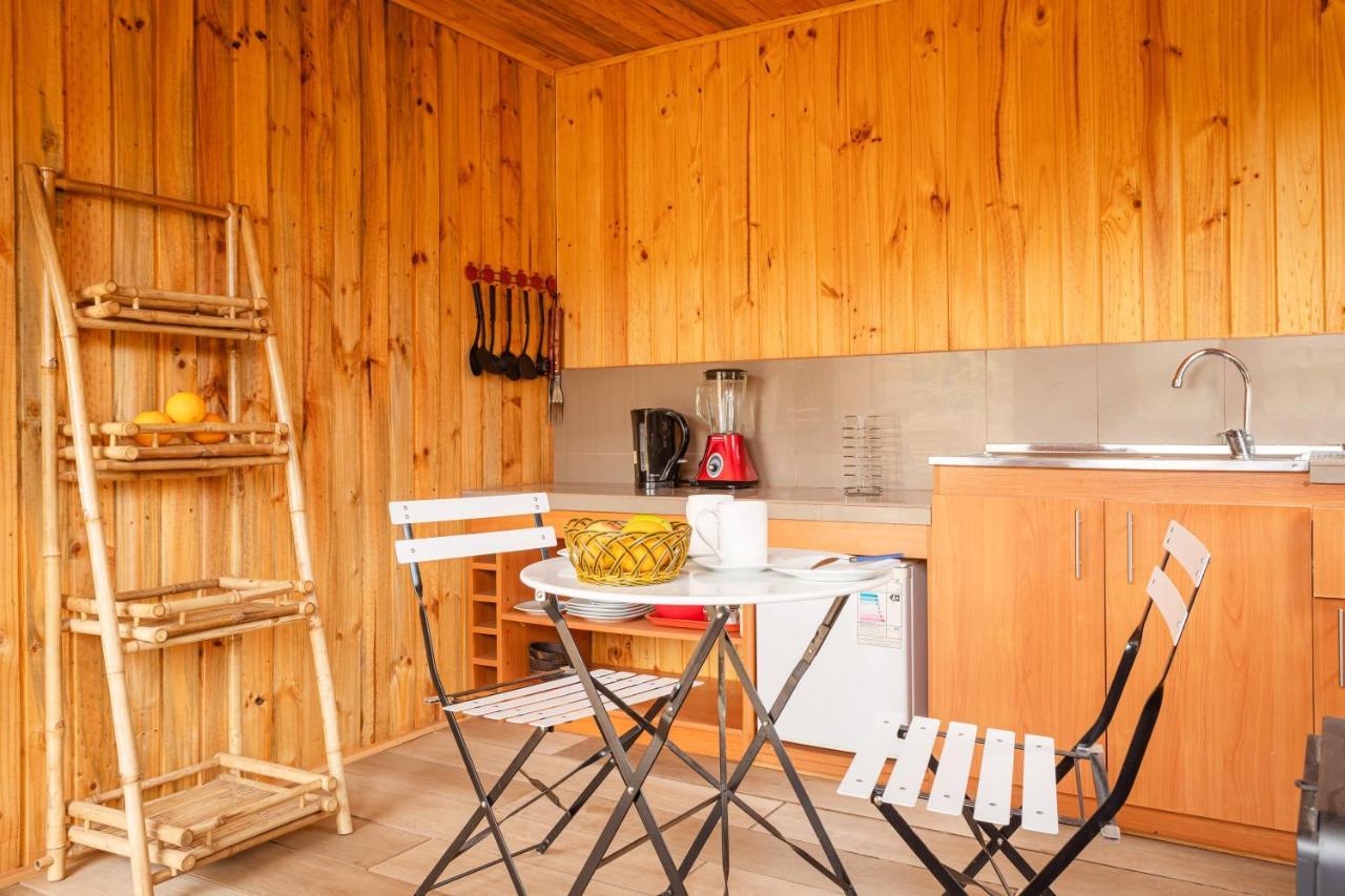 Cabana En Tunquen Con Parrilla, Fogon, Piscina Y Bosque Exterior foto