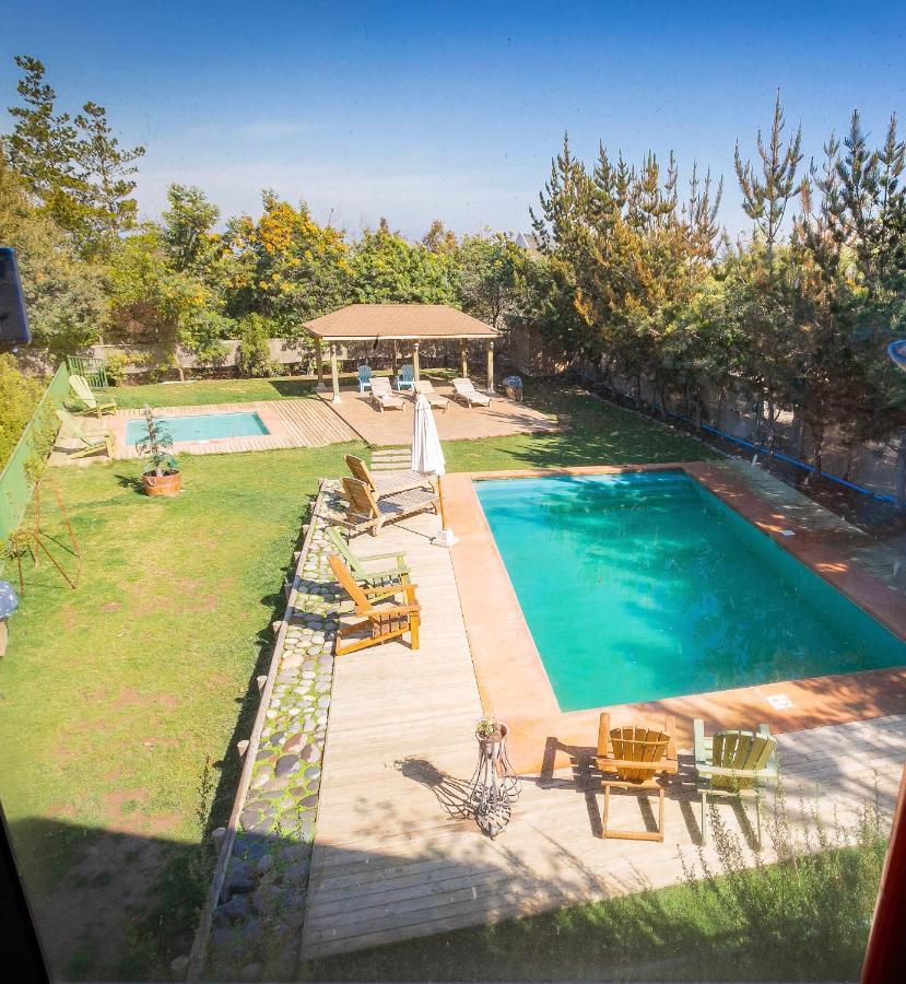 Cabana En Tunquen Con Parrilla, Fogon, Piscina Y Bosque Exterior foto