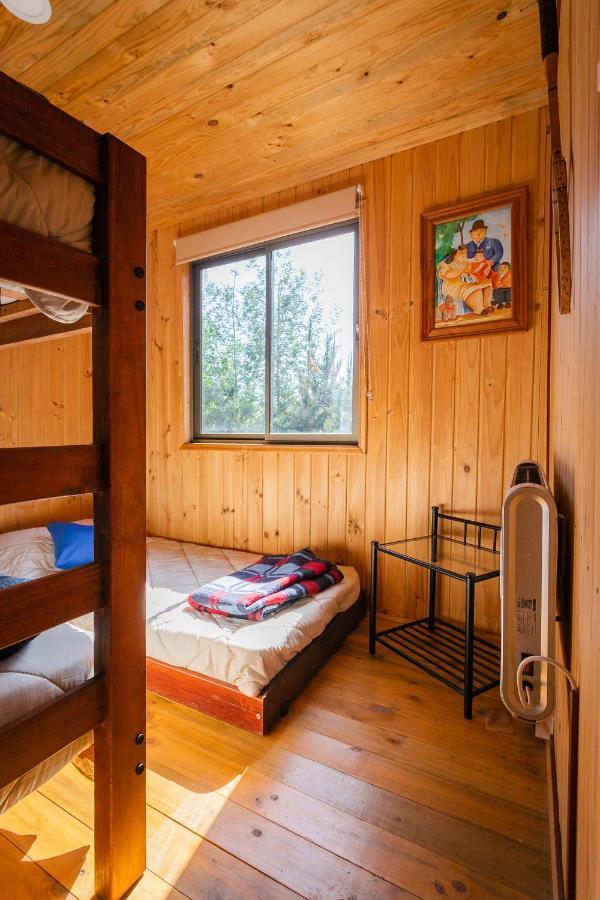 Cabana En Tunquen Con Parrilla, Fogon, Piscina Y Bosque Exterior foto